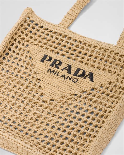 Prada Borsa Tote all'uncinetto 